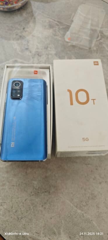 samsung j3 2017 qiymeti: Xiaomi Mi 10T, 128 GB, rəng - Göy, 
 Barmaq izi — 6