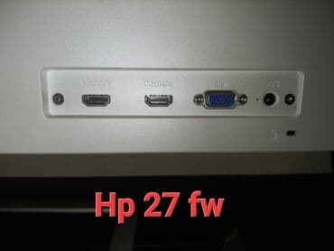 Planşetlər: 4 ədəd fərqli monitor var! 1) HP 24f / 23.8-inch Display Giriş — 8