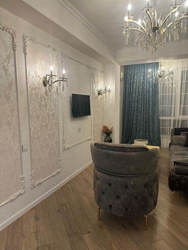 kreditle perdeler: Zərif klassik üslubda tam mebelləşdirilmiş qonaq otağı dəsti - Divan — 4