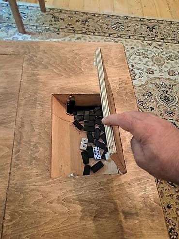 ev ucun stul: Həm oyun masası, həm də gündəlik istifadə üçün masa kimi — 8