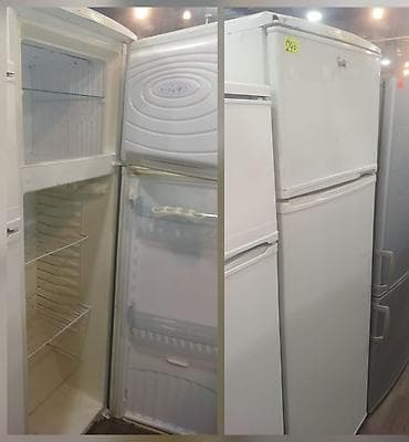 Soyuducular: Iki kameralı soyuducu (yuxarıda dondurucu, aşağıda soyutma bölməsi) - — 1