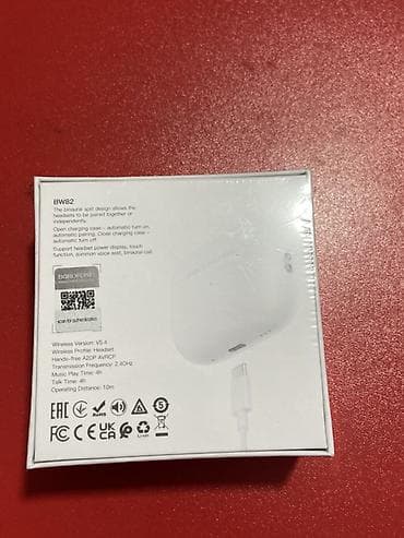 Borofone BW82 simsiz TWS qulaqcıq Xüsusiyyətlər: - Bluetooth — 2