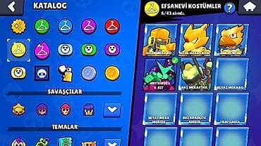 Bədənə qulluq: Brawl Stars hesabı üçün geniş kostyum kataloqu - Kateqoriyalar — 1