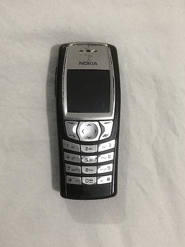 1288 telfon: Nokia 6620, < 2 GB Memory Capacity, rəng - Qara — 1