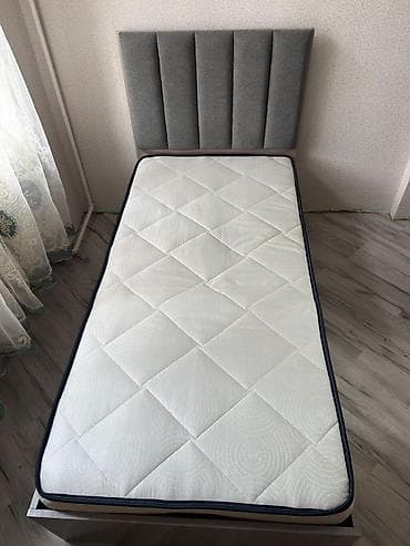 İşlənmiş, Təknəfərlik çarpayı, Bazalı, Matras ilə, Siyirməsiz