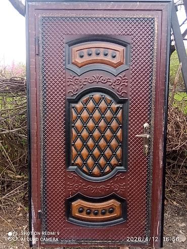 Mənzil üçün İşlənmiş Giriş qapısı Zamok ilə, Zəmanətsiz, Ödənişli çatdırılma