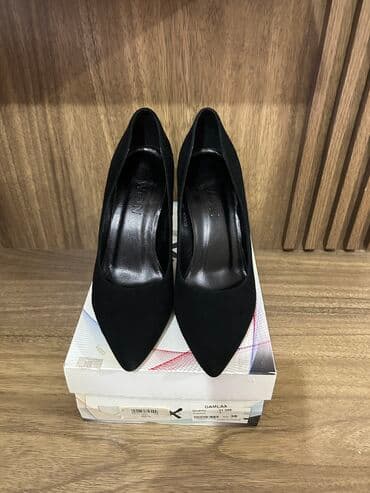 qadin pencekleri: Туфли, Размер: 38, цвет - Черный, Новый — 4