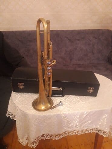 Misinstrument: Boru (trampet) Təsvir: - Klassik pirinç korpus, 3