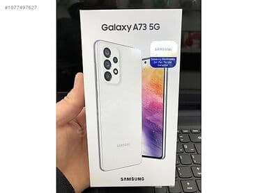 Samsung Galaxy A73, 128 GB, rəng - Ağ, Zəmanət, Hissə-hissə ödəniş lalafo.az -da Samsung Galaxy A73, 128 GB, rəng - Ağ, Zəmanət, Hissə-hissə ödəniş