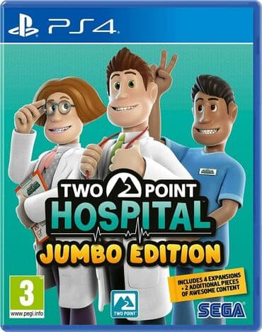 accsess point: Ps4 two point hospital jumbo edition — 1