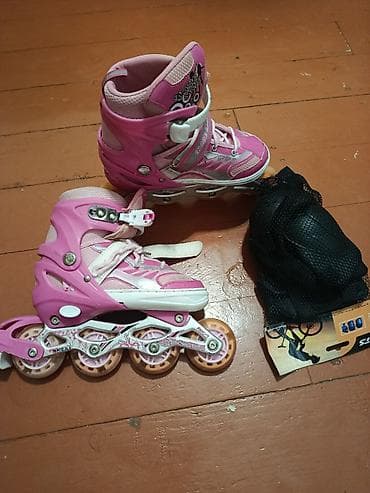 Uşaq üçün tənzimlənən inline konkis dəsti - Model: IN LINE SKATE — 1