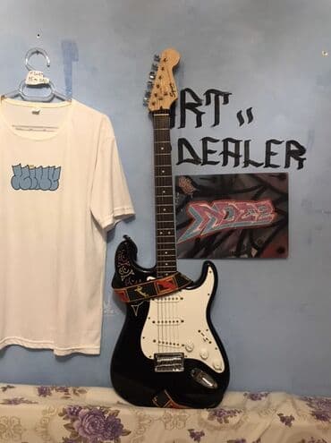 cort: Elektron gitara, Fender, 6 sim, İşlənmiş — 1