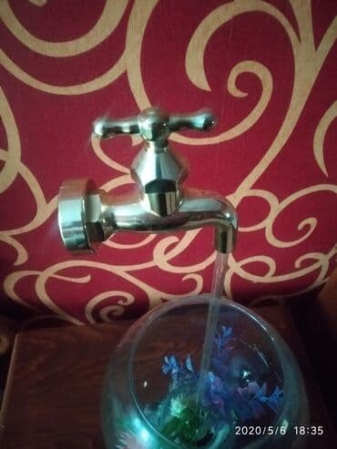 plasmas su cənləri: Dekorativ akvarium kranlı — 2