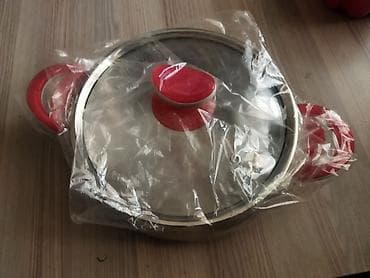 əli əhməd şirniyyat: Qazan, rəng - Qırmızı, Paslanmayan polad, 18 sm, Karaca, Türkiyə — 5