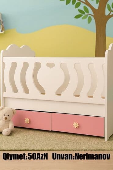 Qız üçün, İşlənmiş, Dördbucaq, Beşik, Yellənmə mexanizm ilə lalafo.az -da Qız üçün, İşlənmiş, Dördbucaq, Beşik, Yellənmə mexanizm ilə