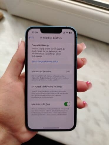 мини кондиционер: IPhone 13 mini, 128 GB, Göy, Face ID — 7