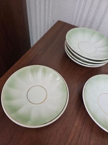 Tort və şiriniyyat qabları: Boşqablar, Keramika, Rusiya — 15