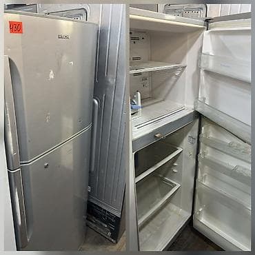 iphone 15 pro maxs: Hitachi iki kameralı soyuducu - Rəng: gümüş (inox üslubunda ön panel) — 1