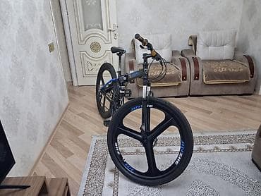 mini velosiped: Tam asqılı qatlanan dağ velosipedi - Çərçivə: qatlanan alüminium/poçt — 2