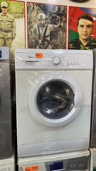 televizor aparat: Midea önyükləməli paltaryuyan maşın - Model: Midea (paneldə mexaniki — 1