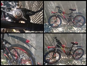 24-lük skorslu velosiped - Ölçü: 24-lük - Sürətlər: Skorslu (Shimano