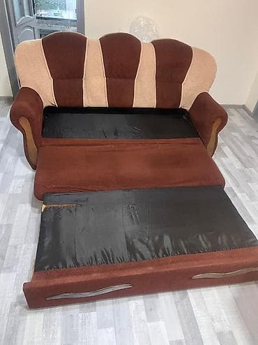 plastik stol stul satilir: Klassik divan, 2 kreslo — 5
