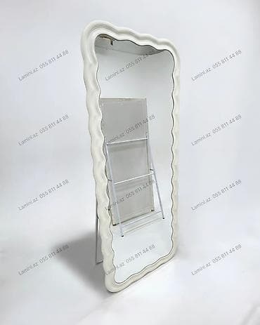 Güzgü Döşəmə üstü, Dekorativ, Çərçivə ilə — 1