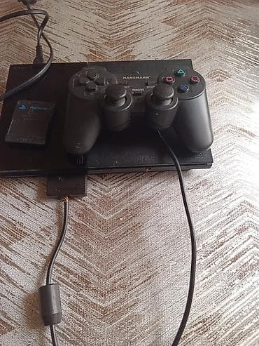 PlayStation 2 (PS2) Slim oyun konsolu dəsti Dəst tərkibi: - PS2 Slim — 1