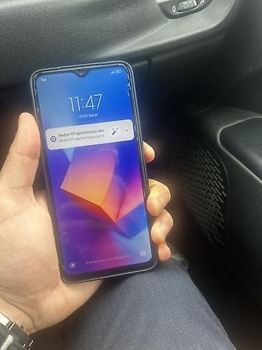 Redmi 9T, 64 GB, rəng - Boz, Barmaq izi