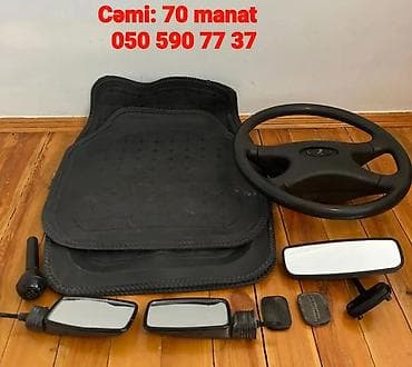 Kompressorlar: Avtomobil aksesuarları dəsti Tərkib: - 4 ədəd rezin ayaqaltı — 1