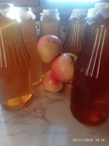 su çanı: Məhsul: Təbii alma sirkəsi - Tərkib: Yalnız təzə bağ almalarından — 5