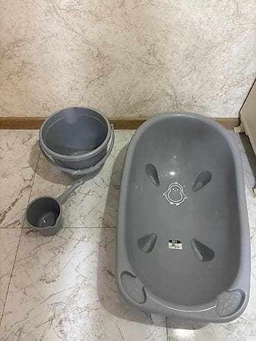 Uşaq/və körpə üçün vanna dəsti - Rəng: boz - Komplekt: plastik uşaq lalafo.az -da Uşaq/və körpə üçün vanna dəsti - Rəng: boz - Komplekt: plastik uşaq
