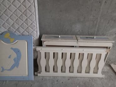 кроватки для новорожденных в баку: Oğlan və qız üçün, Beşik, Matras ilə — 3