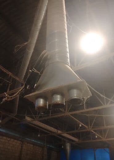 işlənmiş borular: 3000 abarod 7 kilovat mator. 20 metr boru və siklon qiymətə daxildir — 3