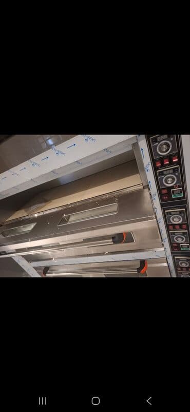 Avtoservis avadanlıqları: Çörək, Şirniyyət üçün, Pizza, Elektrik, 3 mərtəbəli — 2