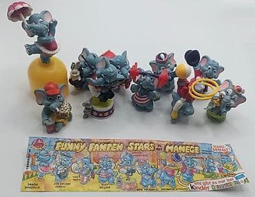 Kinder Surprise Die Top Ten Teddies 1993 Komplekt + Vərəqi | Vintage lalafo.az -da Kinder Surprise Die Top Ten Teddies 1993 Komplekt + Vərəqi | Vintage