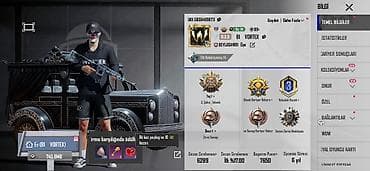 PUBG Mobile hesabı – yüksək səviyyəli, zəngin kolleksiya və