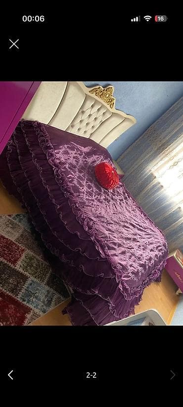 berber mebel: İkinəfərlik çarpayı, Dolab, Komod, Termo, İşlənmiş — 3