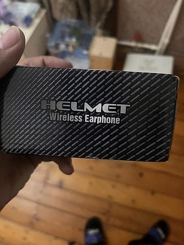 hdmi to av: K12 Zinc Alloy Helmet Headphones – dəbilqə üçün simsiz qulaqcıq — 2