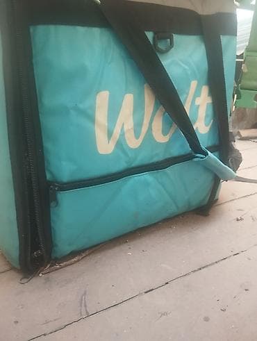 Wolt “Partner” termos çatdırılma çantası - Rəng: firuzəyi (Wolt — 2
