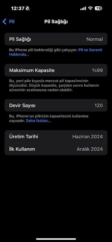 iphone x kabro: IPhone 15 Pro, 128 GB, Black Titanium, Face ID — 1