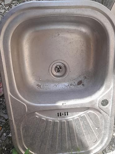 Mətbəx üçün paslanmayan poladdan tək gözlü mətbəx lavabosu — 1