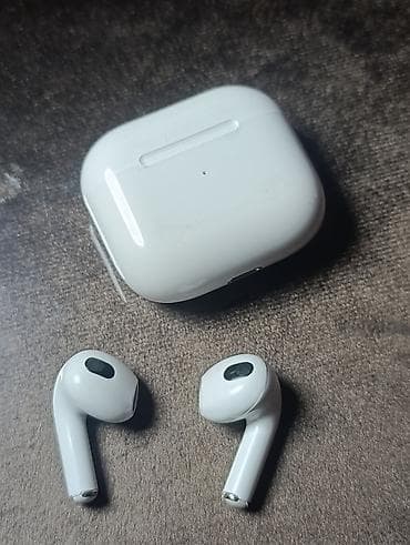 Qulaqcıqlar: İşlənmiş Simsiz (Bluetooth) Qulaqcıqlar, Apple, rəng - Ağ — 5