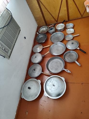 Tava, rəng - Gümüşü, Alüminium