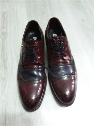 kisi ayaqqabisi: Pierre Cardin kişi ayaqqabısı - Model: klassik broq (wingtip) – — 2