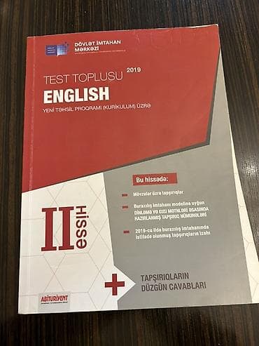 Məhsul: “Test Toplusu – English (Yeni Təhsil Proqramı – Kurikulum