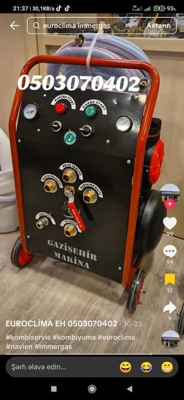 Qab-qacaq və mətbəx ləvazimatları: Kamin Peçi, yanacaq - Qaz — 5