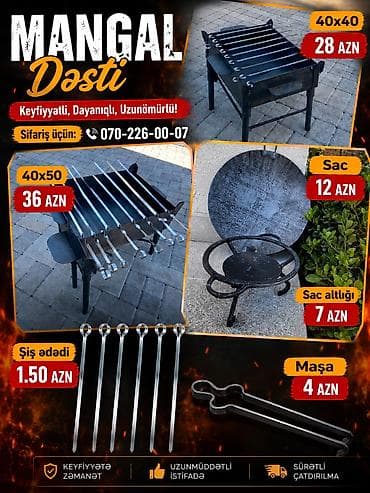 sac manqal: Manqal, Kömür, Yeni, Şişli — 1
