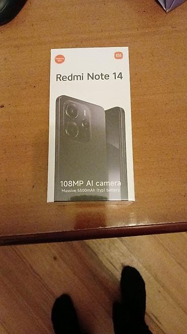Xiaomi Redmi Note 14 - 108 MP AI kamera – yüksək detallı foto və