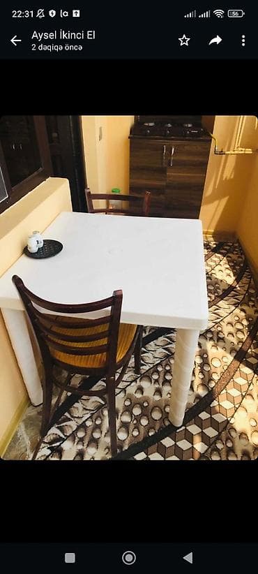 Mərkəzdə 2otaqli ev kirayə verilir qiymət 500